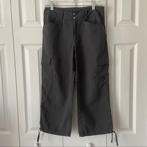 Gray North Face Capris